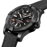 Buy Shop Breitling Avenger Blackbird 44mm Black Dial Black Nylon Strap Watch for Men - V1731110/BD74/109W/M20BASA.1 USA Online
