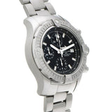 Buy Shop Breitling Avenger Chronograph 43 Black Dial Silver Steel Strap Watch for Men - A13385101B1A1 USA Online