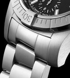 Buy Shop Breitling Avenger Chronograph 43 Black Dial Silver Steel Strap Watch for Men - A13385101B1A1 USA Online