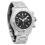 Buy Shop Breitling Avenger Chronograph 43 Black Dial Silver Steel Strap Watch for Men - A13385101B1A1 USA Online