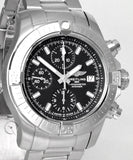 Buy Shop Breitling Avenger Chronograph 43 Black Dial Silver Steel Strap Watch for Men - A13385101B1A1 USA Online