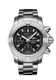 Buy Shop Breitling Avenger Chronograph 43 Black Dial Silver Steel Strap Watch for Men - A13385101B1A1 USA Online