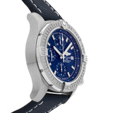 Buy Shop Breitling Avenger Chronograph 43 Blue Dial Blue Nylon Strap Watch for Men - A13385101C1X1 USA Online