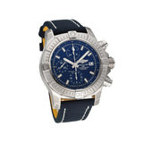 Buy Shop Breitling Avenger Chronograph 43 Blue Dial Blue Nylon Strap Watch for Men - A13385101C1X1 USA Online