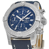 Buy Shop Breitling Avenger Chronograph 43 Blue Dial Blue Nylon Strap Watch for Men - A13385101C1X1 USA Online