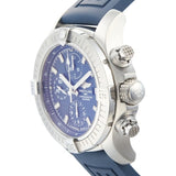 Buy Shop Breitling Avenger Chronograph 43 Blue Dial Blue Nylon Strap Watch for Men - A13385101C1X1 USA Online