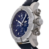 Buy Shop Breitling Avenger Chronograph 43 Blue Dial Blue Nylon Strap Watch for Men - A13385101C1X1 USA Online
