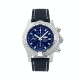 Buy Shop Breitling Avenger Chronograph 43 Blue Dial Blue Nylon Strap Watch for Men - A13385101C1X1 USA Online
