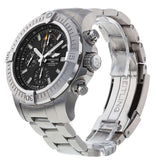 Buy Shop Breitling Avenger Chronograph 45mm Black Dial Silver Steel Strap Watch for Men - A13317101B1A1 USA Online
