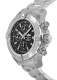 Buy Shop Breitling Avenger Chronograph 45mm Black Dial Silver Steel Strap Watch for Men - A13317101B1A1 USA Online