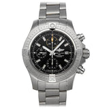 Buy Shop Breitling Avenger Chronograph 45mm Black Dial Silver Steel Strap Watch for Men - A13317101B1A1 USA Online