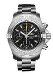 Buy Shop Breitling Avenger Chronograph 45mm Black Dial Silver Steel Strap Watch for Men - A13317101B1A1 USA Online