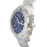 Buy Shop Breitling Avenger Chronograph 45mm Blue Dial Silver Steel Strap Watch for Men - A13317101C1A1 USA Online