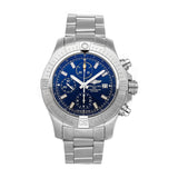 Buy Shop Breitling Avenger Chronograph 45mm Blue Dial Silver Steel Strap Watch for Men - A13317101C1A1 USA Online