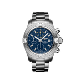Buy Shop Breitling Avenger Chronograph 45mm Blue Dial Silver Steel Strap Watch for Men - A13317101C1A1 USA Online