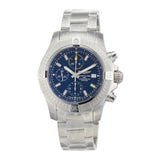 Buy Shop Breitling Avenger Chronograph 45mm Blue Dial Silver Steel Strap Watch for Men - A13317101C1A1 USA Online