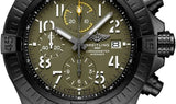 Buy Shop Breitling Avenger Chronograph 45mm Green Dial Green Nylon Strap Watch for Men - V13317101L1X1 USA Online