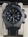 Buy Shop Breitling Avenger Chronograph 45mm Night Mission Black Dial Black Nylon Strap Watch for Men - V13317101B1X1 USA Online