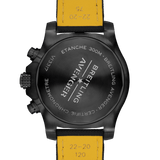 Buy Shop Breitling Avenger Chronograph 45mm Night Mission Black Dial Black Nylon Strap Watch for Men - V13317101B1X1 USA Online