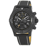 Buy Shop Breitling Avenger Chronograph 45mm Night Mission Black Dial Black Nylon Strap Watch for Men - V13317101B1X1 USA Online