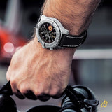 Buy Shop Breitling Avenger Chronograph 45mm Swiss Air Force Team Black Dial Black Nylon Strap Watch for Men - A133171A1B1X1 USA Online