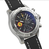 Buy Shop Breitling Avenger Chronograph 45mm Swiss Air Force Team Black Dial Black Nylon Strap Watch for Men - A133171A1B1X1 USA Online