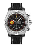 Buy Shop Breitling Avenger Chronograph 45mm Swiss Air Force Team Black Dial Black Nylon Strap Watch for Men - A133171A1B1X1 USA Online