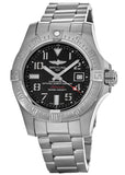 Buy Shop Breitling Avenger II Seawolf 45mm Grey Dial Silver Steel Strap Mens Watch - A1733110/F563 USA Online