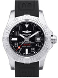 Buy Shop Breitling Avenger II Seawolf Stainless Steel 45mm Black Rubber Strap Mens Watch - A1733110/BC31/153S USA Online