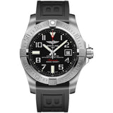 Buy Shop Breitling Avenger II Seawolf Stainless Steel 45mm Black Rubber Strap Mens Watch - A1733110/BC31/153S USA Online