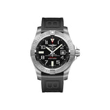 Buy Shop Breitling Avenger II Seawolf Stainless Steel 45mm Black Rubber Strap Mens Watch - A1733110/BC31/153S USA Online