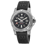 Buy Shop Breitling Avenger II Seawolf Stainless Steel 45mm Black Rubber Strap Mens Watch - A1733110/BC31/153S USA Online