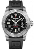 Buy Shop Breitling Avenger II Seawolf Stainless Steel 45mm Black Rubber Strap Mens Watch - A1733110/BC31/153S USA Online