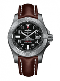 Buy Shop Breitling Avenger II Seawolf Stainless Steel 45mm Brown Leather Strap Mens Watch - A1733110/BC31/438X USA Online