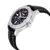 Buy Shop Breitling Avenger II Seawolf Stainless Steel 45mm Volcano Black Leather Strap Mens Watch - A1733110/BC31/436X USA Online