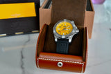 Buy Shop Breitling Avenger II Seawolf Yellow Dial Mens Watch - A1733110/I519/153S USA Online