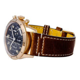 Buy Shop Breitling Avi 1953 Edition Black Dial Brown Leather Strap Watch for Men - RB0920131B1X1 USA Online