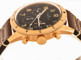 Buy Shop Breitling Avi 1953 Edition Black Dial Brown Leather Strap Watch for Men - RB0920131B1X1 USA Online