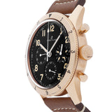 Buy Shop Breitling Avi 1953 Edition Black Dial Brown Leather Strap Watch for Men - RB0920131B1X1 USA Online