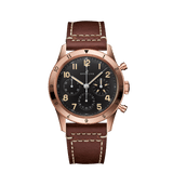 Buy Shop Breitling Avi 1953 Edition Black Dial Brown Leather Strap Watch for Men - RB0920131B1X1 USA Online
