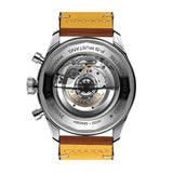 Buy Shop Breitling Avi Chronograph 42 Mosquito Black Dial Brown Leather Strap Watch for Men - Y233801A1B1X1 USA Online