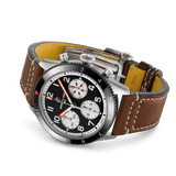 Buy Shop Breitling Avi Chronograph 42 Mosquito Black Dial Brown Leather Strap Watch for Men - Y233801A1B1X1 USA Online