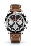 Buy Shop Breitling Avi Chronograph 42 Mosquito Black Dial Brown Leather Strap Watch for Men - Y233801A1B1X1 USA Online