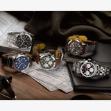 Buy Shop Breitling Avi Chronograph 42 P-51 Mustang Black Dial Brown Leather Strap Watch for Men - A233803A1B1X1 USA Online