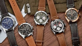 Buy Shop Breitling Avi Chronograph 42 P-51 Mustang Black Dial Brown Leather Strap Watch for Men - A233803A1B1X1 USA Online