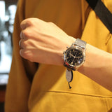 Buy Shop Breitling Avi Ref. 765 1953 Re-Edition Black Dial Black Leather Strap Watch for Men - AB0920131B1X1 USA Online