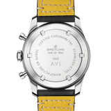 Buy Shop Breitling Avi Ref. 765 1953 Re-Edition Black Dial Black Leather Strap Watch for Men - AB0920131B1X1 USA Online