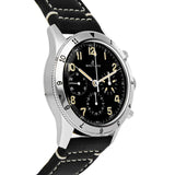Buy Shop Breitling Avi Ref. 765 1953 Re-Edition Black Dial Black Leather Strap Watch for Men - AB0920131B1X1 USA Online