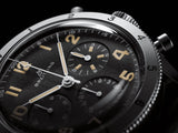 Buy Shop Breitling Avi Ref. 765 1953 Re-Edition Black Dial Black Leather Strap Watch for Men - AB0920131B1X1 USA Online