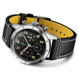 Buy Shop Breitling Avi Ref. 765 1953 Re-Edition Black Dial Black Leather Strap Watch for Men - AB0920131B1X1 USA Online